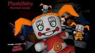 How To Beat Plush Baby On Normal And Nightmare Mode | FNaF VR: Help Wanted
