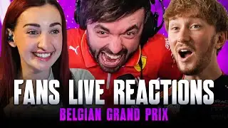 Fans Live Reactions to the 2024 Belgian Grand Prix