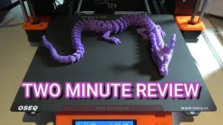 OSEQ Print Surface Review