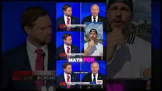 Comment if you #agree  How many times the #vp   🤝  #politics #debate  Did U play the #shots  game?d