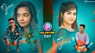 Valentine Day Photo Editing Picsart | Love Photo Editing 2022 | Crush Photo Editing Picsart