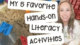 My 5 Favorite Hands-on Literacy Activities for Preschool, Pre-k, or Kindergarten
