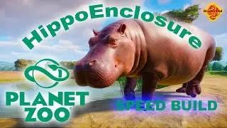 Planet Zoo Speed Build Hippo enclosure