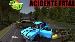 ACIDENTE FATAL - MORTE DO DOIDO DO CARRO AMARELO 