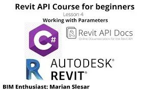 Revit API Course for beginners | Lesson 4 | Working with parameters