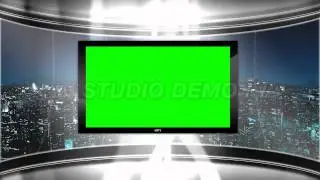 Green Screen Background 2 Center Loop