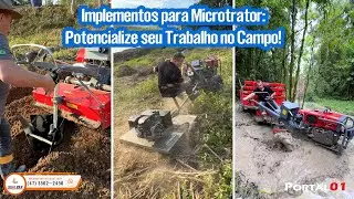 Implementos para Microtrator: Potencialize seu Trabalho no Campo!