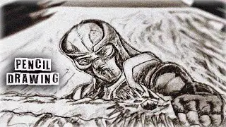 Pencil Drawing | Sub-Zero | Mortal Kombat 11 (MK11)