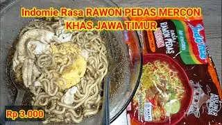 Indomie Rasa RAWON PEDAS MERCON KHAS JAWA TIMUR. Harganya Rp 3.000
