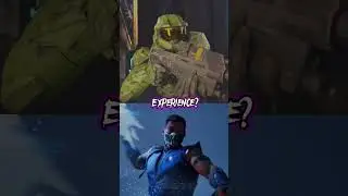 Master Chief (Halo Infinite) vs Sub Zero (Mortal Kombat 1) #halo #haloinfinite #short #mortalkombat1