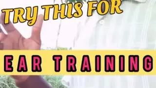 Simple but effective ear training.