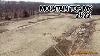 Mountain Top MX Drone Footage Of New Track Changes