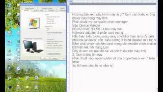Hướng dẫn xem cấu hình máy