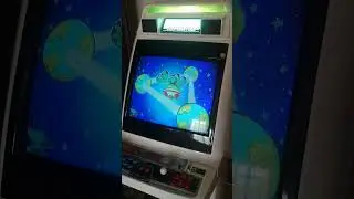 STAR TRIGON pcb (Namco System10) - Attract Mode