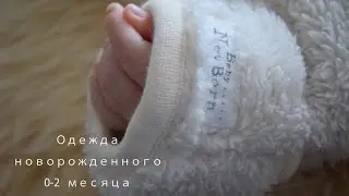 Одежда новорожденного 0-2 месяца. Что пригодилось!