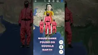 Squid Game Found🤯😱On Google Earth|Google Map Secrets|