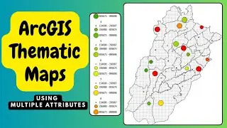 Thematic Map | Multiple Attributes | Quantity by category |  GIS Map