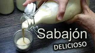 DELICIOSO SABAJON al mejor estilo de rosita cocina - como hacer sabajon casero