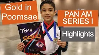 2022 Pan-Am Series I (Poomsae Highlights)
