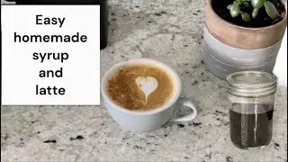 How To Make A Healthy Brown Sugar Cinnamon Syrup And Latte Using A Breville Barista Express