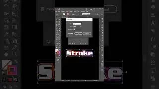 Stroke effect in illustrator