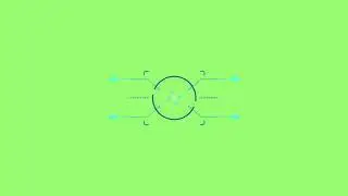 FREE | NO COPYRIGHT | GREEN SCREEN | Head-Up Display Target | HUD Target 3