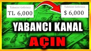 Opening a Foreign Youtube Channel - Opening a Global Channel !! 💰