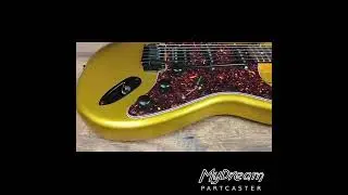 MyDream Partcaster Custom Built - Aztec Gold Tortoise SH-4 FS-1
