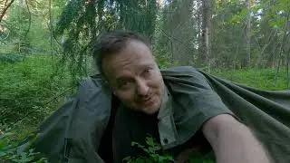 Viimeinen työpäivä, yövyin keskuspuistossa pusikossa