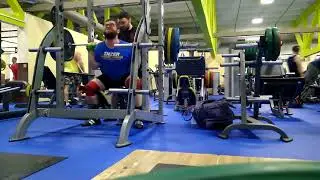 3 Присед на лавку 1 подход 190х3
