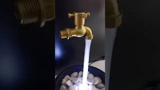 Relax with the sound water #diycrafts #asmrvideo #bedsidelamp