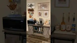 Decorating my coffee bar for fall Gilmore girls edition ￼