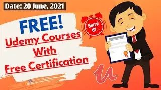 Udemy Free Online Courses with Certificate | Udemy 100% OFF Coupons | Udemy Free Courses