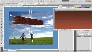 Photoshopies.com | Create Real 3D Text Using 3D in Photoshop HD