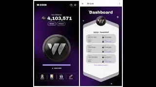 W Coin Telegram tap to mine app | Telegram mini app review | Road to 10k Subs part-6