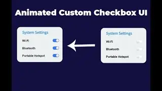 Custom Animated Checkbox Ui | CSS Styles Playlist | Programmer Guru