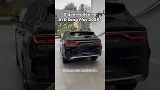 O QUE MUDOU NO BYD SONG PLUS 2025?
