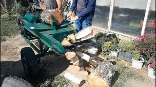 Village Business. Wood Splitter Kuzma (Kuzya)