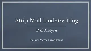 Strip Mall Acquisition Model