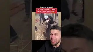 Hindus FORCE MUSLIM To PRAY To COW in INDIA!🇮🇳😱❌ 