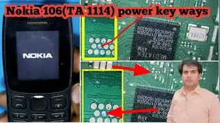 Nokia 106 (TA 1114) POWER KEY WAYS NOKIA 106 power key not working #naveedmobiletricks