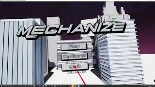 UE4.25 VR Mechanize Main Menu V1