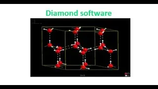 How to use diamond software for making beautiful pictures of the molecules