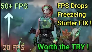 How to fix Random freezing ,FPS drops etc... in Valorant.