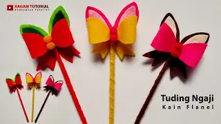 Cara Membuat Tuding Ngaji Anak dari Kain Flanel - Kalam Ngaji