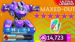 PARAGON - MAXED OUT | 14k Acoins Spent | 55 Kills | Mech Arena | ULTRA LEGEND Virals #mecharena