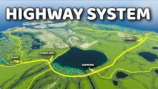 Building a Perfect Highway System in Cities Skylines 2
