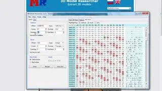 3D Model Researcher - Hex Viewer