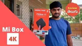 Mi box 4K Unboxing and Review in Telugu | Best android TV Box in 2020