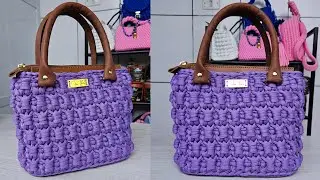 BOLSA DE CROCHE | PONTO ESPIRAL TENDENCIA | PASSO A PASSO
